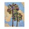 Stupell Industries Two Palm Trees & Clouds Canvas Wall Art Design by Paul Brent